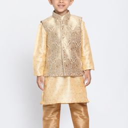 VASTRAMAY Boys Regular Kurta With Pyjama-42