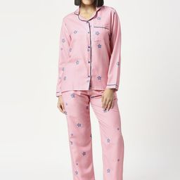 Pyjama Party Women Printed Night suit-image-25
