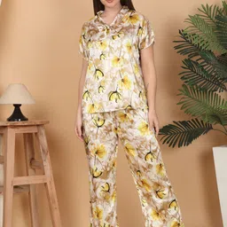 Sweet Dreams Women Floral Printed Night suit-image-40
