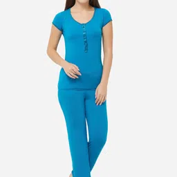 Soie Knitted Top With Pyjama-image-1