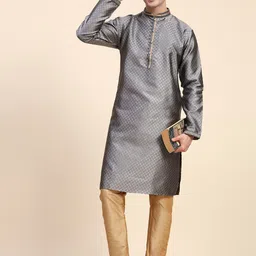 Moda Rapido Men Regular Kurta with Pyjamas-picture-10