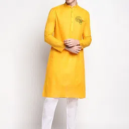 DEVOILER Ethnic Motifs Printed Regular Kurta With Pyjamas-52