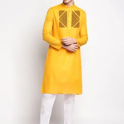 DEVOILER Ethnic Motifs Printed Regular Kurta with Pyjamas-picture-54