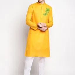 DEVOILER Ethnic Motifs Printed Regular Kurta With Pyjamas-picture-35