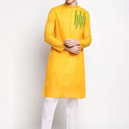 DEVOILER Ethnic Motifs Printed Regular Kurta With Pyjamas-57
