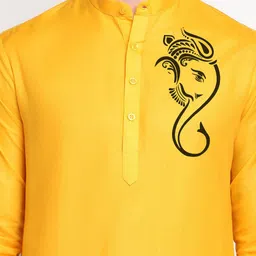 DEVOILER Ethnic Motifs Printed Regular Kurta with Pyjamas image 4