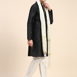 Moda Rapido Men Regular Kurta with Pyjamas & With Dupatta image 5
