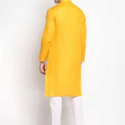 DEVOILER Ethnic Motifs Printed Regular Kurta with Pyjamas image 3