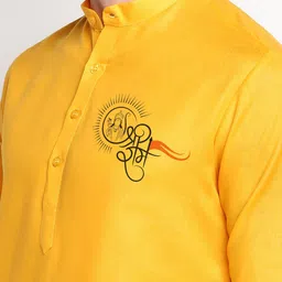 DEVOILER Ethnic Motifs Printed Regular Kurta With Pyjamas image 3
