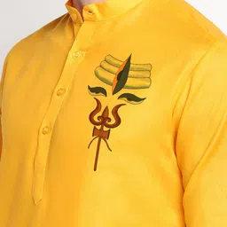 DEVOILER Ethnic Motifs Printed Regular Kurta with Pyjamas image 5