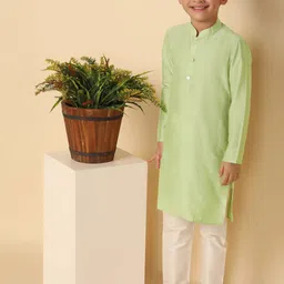 KISAH Boys Regular Kurta With Pyjamas image 2