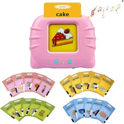 Flash Card Learning System – Voice Enabled Toy for Kids with Fun Cards-image-60
