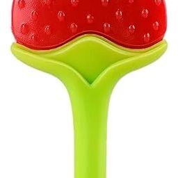 Babies Teething Silicone Bpa Free Natural Organic Freezer Safe Rattle-picture-16