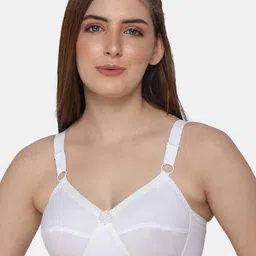 intimacy LINGERIE Solid Cotton Everyday Bra - Full Coverage-image-54