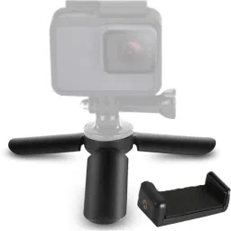 POZUB MT001 Buy MINI TRIPOD Stand Handle Grip with Clip ,Multi-Use Selfie Stick Desktop Online Course Video Recording Special Design for Streaming, Video Blogs,online Classes, Presentation, ACTION CAMERA ,Creating Product Demos, Vlog,Chase Drama Mobile Video Stand Mobile Stand holder in Gimbal Stabilizer,Gimbal inMonopods|Tripod stand for camera||gimbal for smartphone|,Tripod stand for mobile Tripod, Monopod, Monopod Kit, Tripod Ball Head, Tripod Bracket, Tripod Clamp, Tripod Kit-18