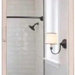 Bathroom Storage Cabinet Marc Shelves with Tooth Brush Holder, Mirror Door (14x10x4 Inch, Ivory) Acrylic Wall Shelf-image-50