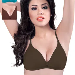 Sonari Pack of 3 Full-Coverage T-shirt Bras-image-74