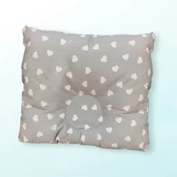 Premium Head Shaping with Neck & Shoulder Support for Infants(0- 3Years)- Hearts Print Polyester Fibre Geometric Baby Pillow Pack of 1-18