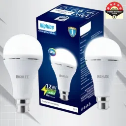 12W Emergency LED Bulb – Pack of 2, Quick Recharge & Bright 3 hrs Bulb Emergency Light-picture-22