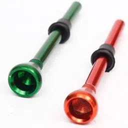 Shooter Aluminium Inside Fitting Hookah Mouth Tip (Multicolor, Pack of 2) Aluminium Outside Fitting Hookah Mouth Tip-image-31