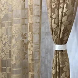 152 cm (5 ft) Net Semi Transparent Window Curtain (Pack Of 2)-7