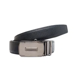 Zacharias Men Textured Slider Buckle Closure Formal Belt-image-40