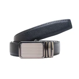 Zacharias Men Textured Slider Buckle Closure Formal Belt-image-87