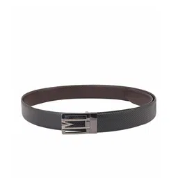 Style Shoes Men Textured Reversible Leather Formal Belt-image-40