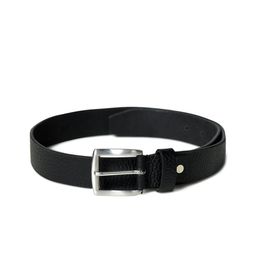 MaheTri Men Textured Tang Closure Formal Belt-image-54