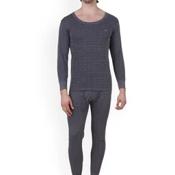 HAP Men Ribbed Round Neck Thermal Set-image-84