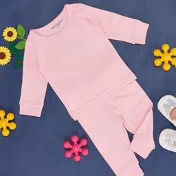 Pantaloons Baby Infant Girls Striped Thermal Set-picture-14