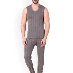 HAP Men Striped Thermal Set-image-23