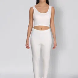 SELFCARE Ribbed Sleeveless Thermal Set-image-72