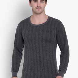 SKY HEIGHTS Ribbed Cotton Thermal Tops-image-83