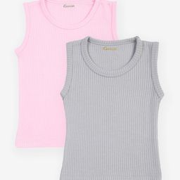 Kanvin Boys Pack Of 2 Striped Thermal Tops-image-125