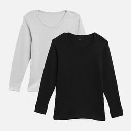 Kanvin Boys Pack Of 2 Thermal Tops-image-52