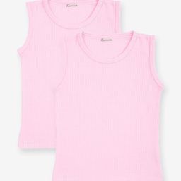 Kanvin Boys Pack Of 2 Ribbed Thermal Tops-image-39