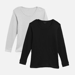 Kanvin Boys Pack Of 2 Thermal Tops-image-84