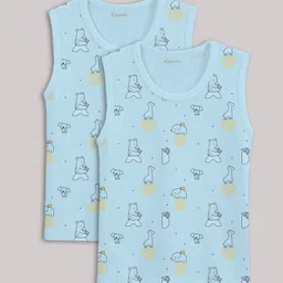 Kanvin Boys Pack of 2 Printed Thermal Tops-picture-27