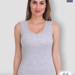 SELFCARE Pack Of 2 Sleeveless Thermal Tops-image-30