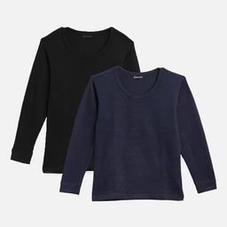 Kanvin Boys Pack Of 2 Thermal Tops-image-53