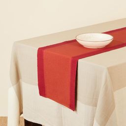 Fabindia Zeeya Red & Orange-Colored Cotton Table Runners-image-70