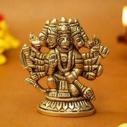 Ekhasa Gold-Toned Brass Religious Idol Showpiece-image-48