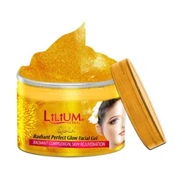 Lilium Radiant Perfect Glow Gold Facial Gel - 250ml-image-69