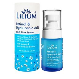 Lilium Retinol 0.3% & Hyaluronic Acid 1% Lift & Firm Face Serum - 30 ml-23