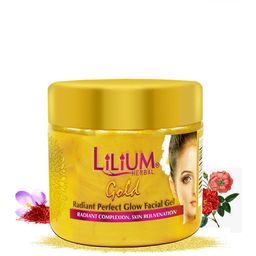 Lilium Radiant Perfect Gold Glow Facial Gel - 200ml-32