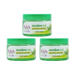 ROSA Herbalcare Set of 3 Anti-Acne Aloevera Gel - 500 g each-20