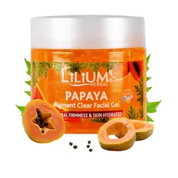 Lilium Papaya Pigment Clear Facial Gel - 200ml-image-46