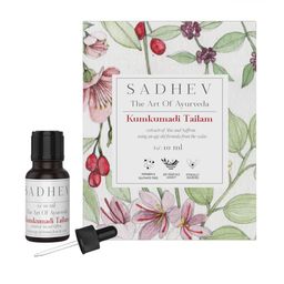 SADHEV The Art Of Ayurveda Kumkumadi Tailam With Aloe Vera - 10ml-image-8