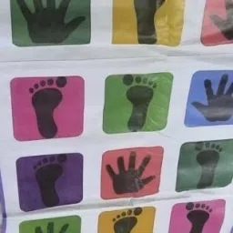 Multi-Color Hopscotch Hand Foot Mat-image-36